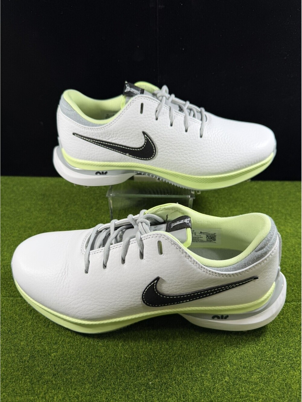 NEW Nike Air Zoom Victory Tour 3 Golf Shoes White Volt DV6798-105 Men's Size 7